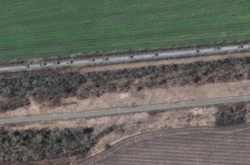 Xarkov istiqamətində Rusiyanın 12 kilometrlik hərbi karvanı hərəkət edir