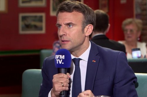 Makron Ukraynaya səfər etməyə hazır olduğunu bildirib