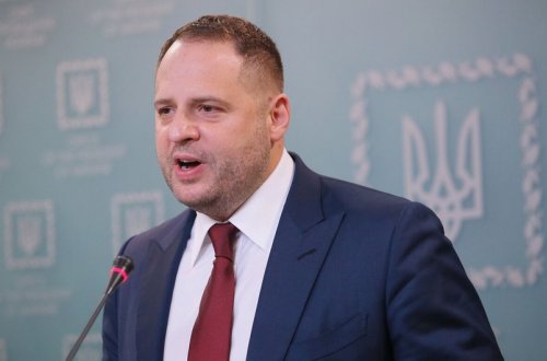 Ukrayna Prezident Ofisinin rəhbəri Emmanuel Makrona cavab verib