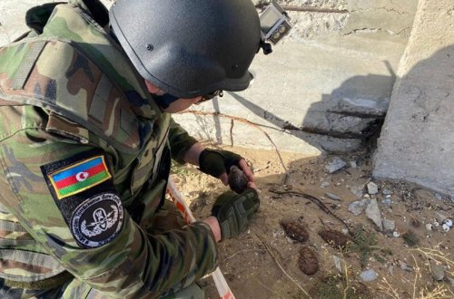 Bakıda əl qumbaraları tapıldı - VİDEO - FOTO