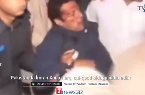 SON DƏQİQƏ: Pakistanda İmran Xana qarşı sui-qəsd olduğu iddia edilir - VİDEO