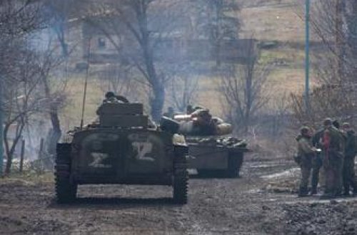 Rusiya hərbçiləri Ukraynanın Oleşki şəhərini ələ keçiriblər