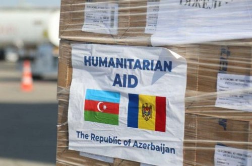 Moldova humanitar yardıma görə Azərbaycan Prezidentinə və xalqına təşəkkür edib