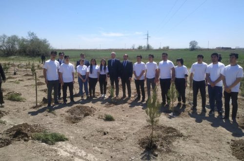 Ekologiya və təbii sərvətlər naziri Kürdəmirdə vətəndaşları qəbul edib