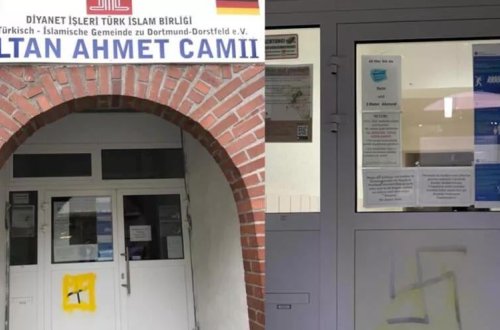 Almaniyada məscidə hücum