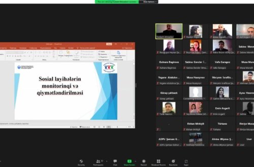 Erkən nikahlar mövzusunda monitorinqçi hazırlığı təlimi təşkil olundu
