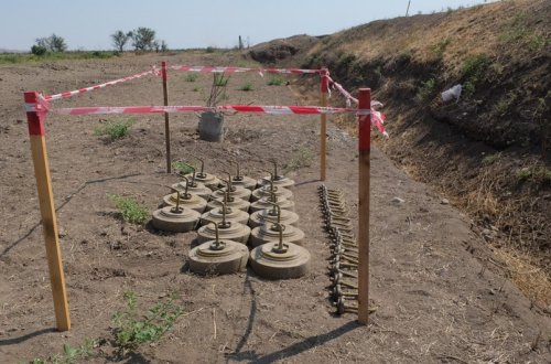 Azad olunan ərazilərdə daha 125 mina aşkarlanıb