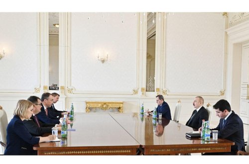 Prezident Aİ-nin Cənubi Qafqaz üzrə xüsusi nümayəndəsini qəbul edib