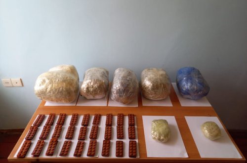 Füzulidə sərhədçilər külli miqdarda narkotik aşkarladılar - FOTO