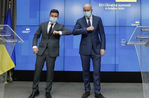 Zelenski Şarl Mişellə müzakirə etdiyi məsələləri açıqlayıb