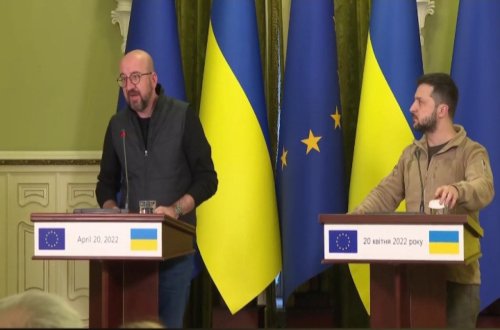 Zelenski Aİ-ni Rusiyaya qarşı yeni sanksiyalar tətbiq etməyə çağırıb