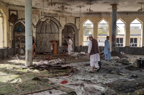 Əfqanıstanda daha bir məsciddə partlayış olub, 10 nəfər ölüb