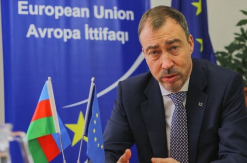 Toivo Klaar Azərbaycan və Ermənistan baş nazirlərinin müavinləri ilə müzakirələr aparıb