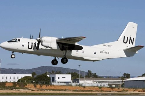 Zaporojyedə təyyarə qəzaya düşdü