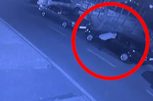 Bakıda avtomobillərin şüşələrini qıraraq oğurluqlar edən şəxs saxlanılıb - VİDEO - FOTO