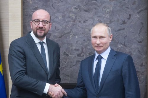 Şarl Mişel və Vladimir Putin Cənubi Qafqazdakı vəziyyəti müzakirə edib