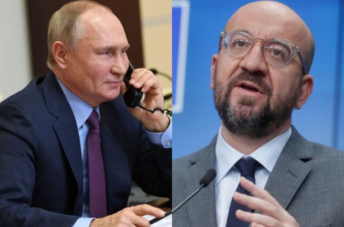 Putin Şarl Mişelə Zelenski ilə görüş üçün şərtini açıqlayıb