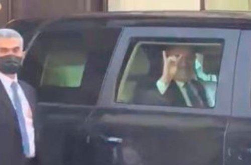 Çavuşoğlu ermənilərə “Bozqurd” işarəsi ilə cavab verdi - VİDEO