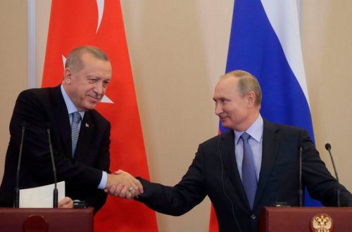 Ərdoğan Putinlə Ukraynadakı durumu müzakirə edib