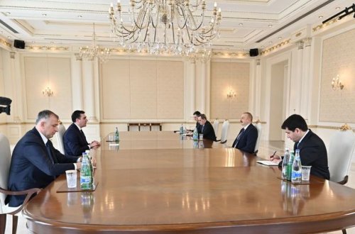 İlham Əliyev Gürcüstanın xarici işlər nazirini qəbul etdi