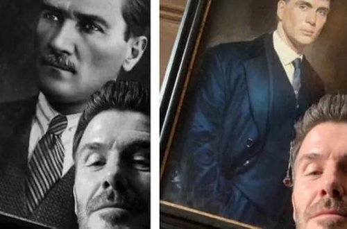 Məşhur futbolçunun Atatürklə fotosu montaj çıxdı