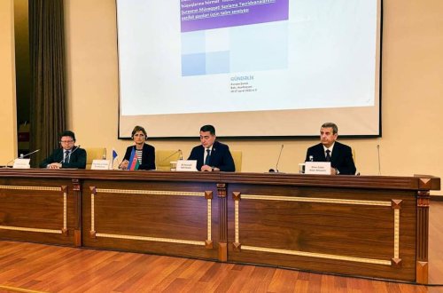 Müvəqqəti Saxlama Yerlərinin vəzifəli şəxsləri üçün təlim sessiya keçirilib