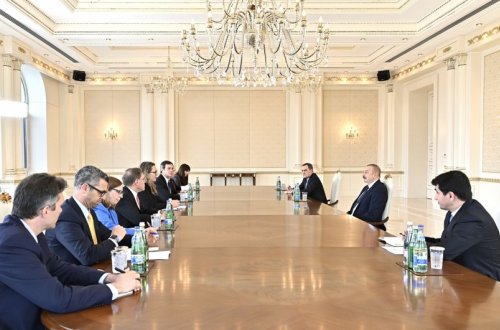 Prezident İlham Əliyev ABŞ Dövlət katibi köməkçisinin müavinini qəbul edib - YENİLƏNİB