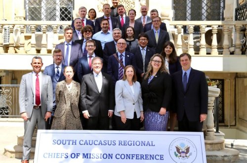 Bakıda ABŞ-ın Azərbaycan, Gürcüstan və Ermənistandakı səfirləri arasında görüş keçirilib