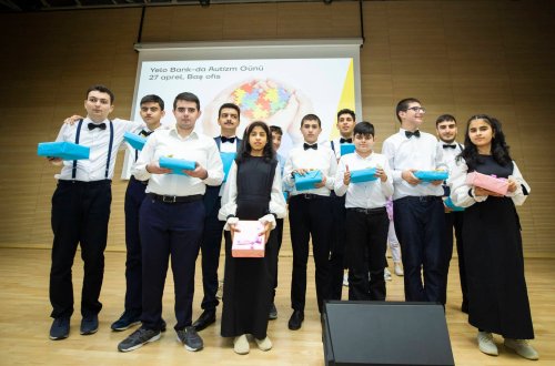 Yelo Bank-da Autizm Günü təşkil edildi