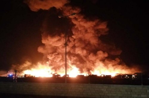 Sumqayıtda baş verən yanğının əhatəsi genişlənir