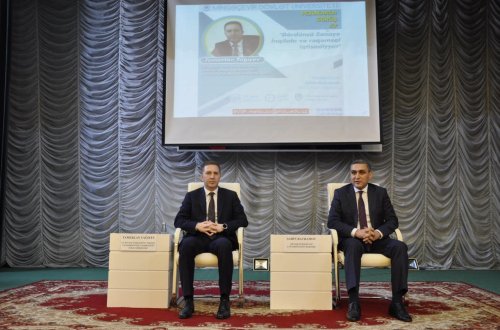 Mingəçevir Dövlət Universitetində “Peşəkarla görüş” layihəsi çərçivəsində  növbəti tədbir keçirilib