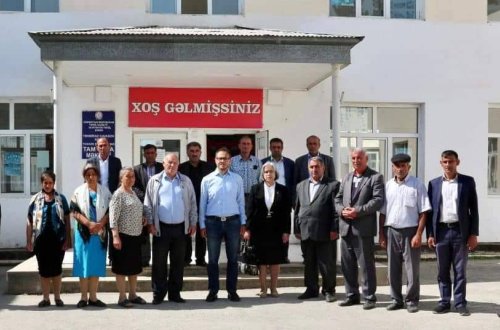 Deputat Ramil Həsən Yuxarı Şilyan kəndində seçicilərlə görüşdü