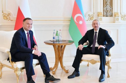 Prezident İlham Əliyev polşalı həmkarına məktub göndərib