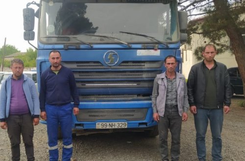 Azad edilmiş ərazilərdən metal tullantıları aparan şəxslər saxlanılıb