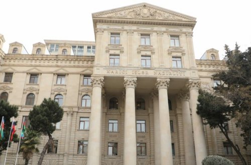 Azərbaycan XİN İsraili təbrik edib