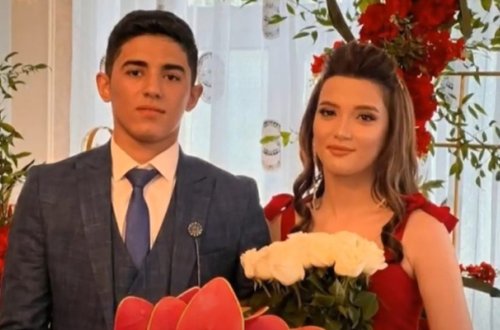 Gəncə terrorunda valideynlərini itirən Sevilin nişanı oldu - Foto