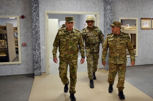 Kərim Vəliyev Kəlbəcərdə döyüş hazırlığını yoxladı - FOTO