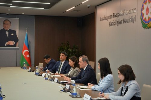 Ceyhun Bayramov Yaponiya XİN başçısının müavini ilə görüşüb