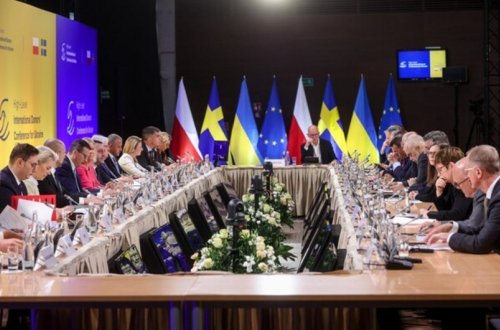 Beynəlxalq Donor Konfransında Ukraynaya yardım üçün 6,5 milyard dollar toplanıb