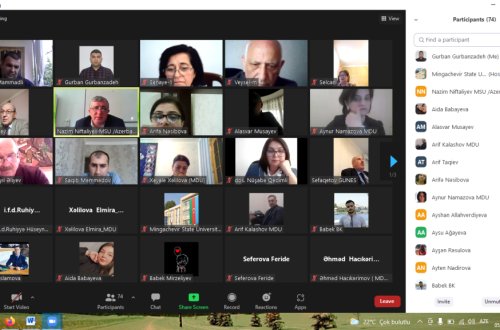 Mingəçevir Dövlət Universitetində “Heydər Əliyev dühası və müasir Azərbaycan”  mövzusunda elmi konfransın bölmə iclasları keçirilib