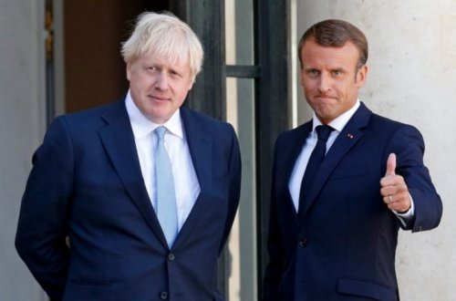 Conson Makronla Ukraynaya yardım və Rusiyanın təcrid olunmasını müzakirə edib