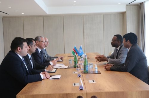 Beynəlxalq Kənd Təsərrüfatının İnkişafı Fondunun nümayəndəsi ilə görüş keçirilib