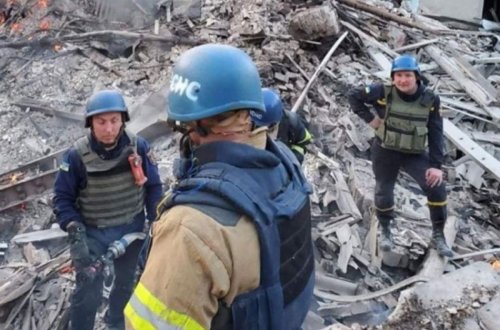 Ukraynada aviazərbə endirilən kənd məktəbində 60 nəfər ölüb