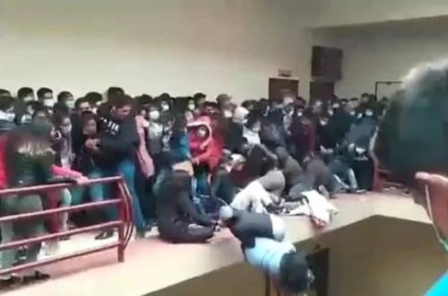 Universitetdə izdiham: 4 ÖLÜ 70 YARALI