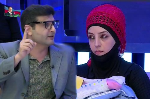 Övladından imtina edən ana canlı efirdə psixoloqu təhqir etdi - VİDEO