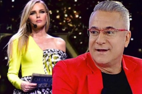 Qadın aparıcıya dediyi sözlərə görə tənqid olundu - Video