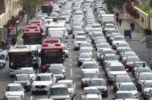 Bakıda sıxlıq olan yollar açıqlanıb