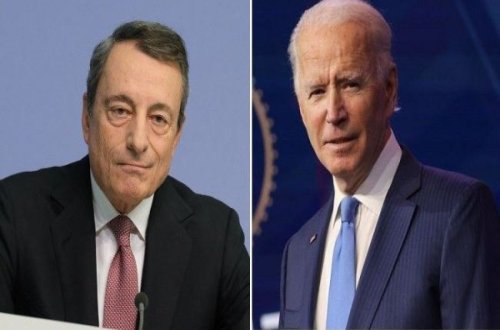 İtaliyanın baş naziri Baydenlə Rusiyanın 