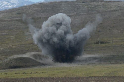 Ağdamda çoban minaya düşüb