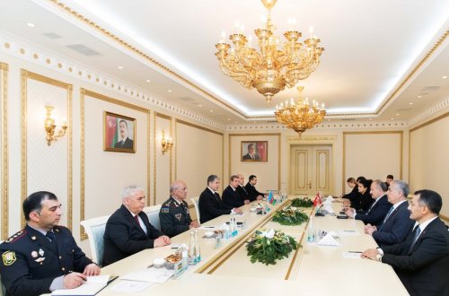 Vilayət Eyvazov Türkiyə Milli Təhlükəsizlik Şurasının Baş katibi ilə görüşüb